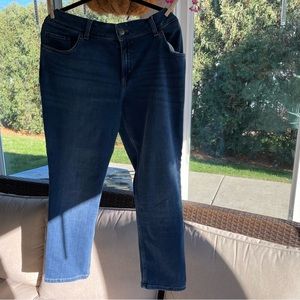 Lee blue jeans.  Medium denim. Size 18W